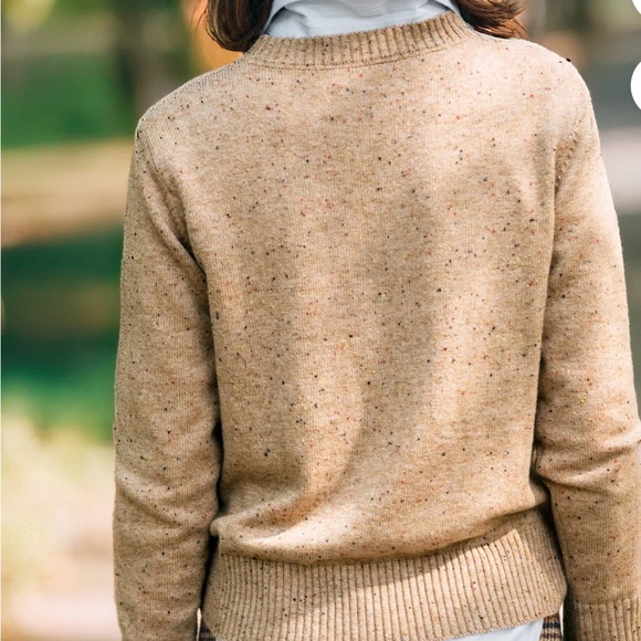 KIEL JAMES PATRICK Woodstock Maple Leaf Donegal Sweater Sz S - Picture 4 of 15